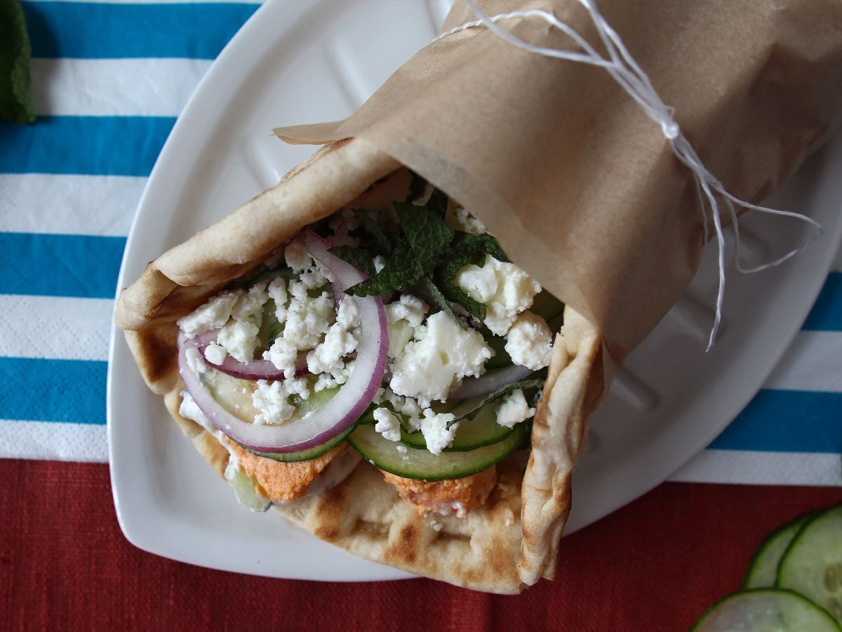 Gyros med lax, den perfekta grekiska fiskmackan för sommaren! - foto 4