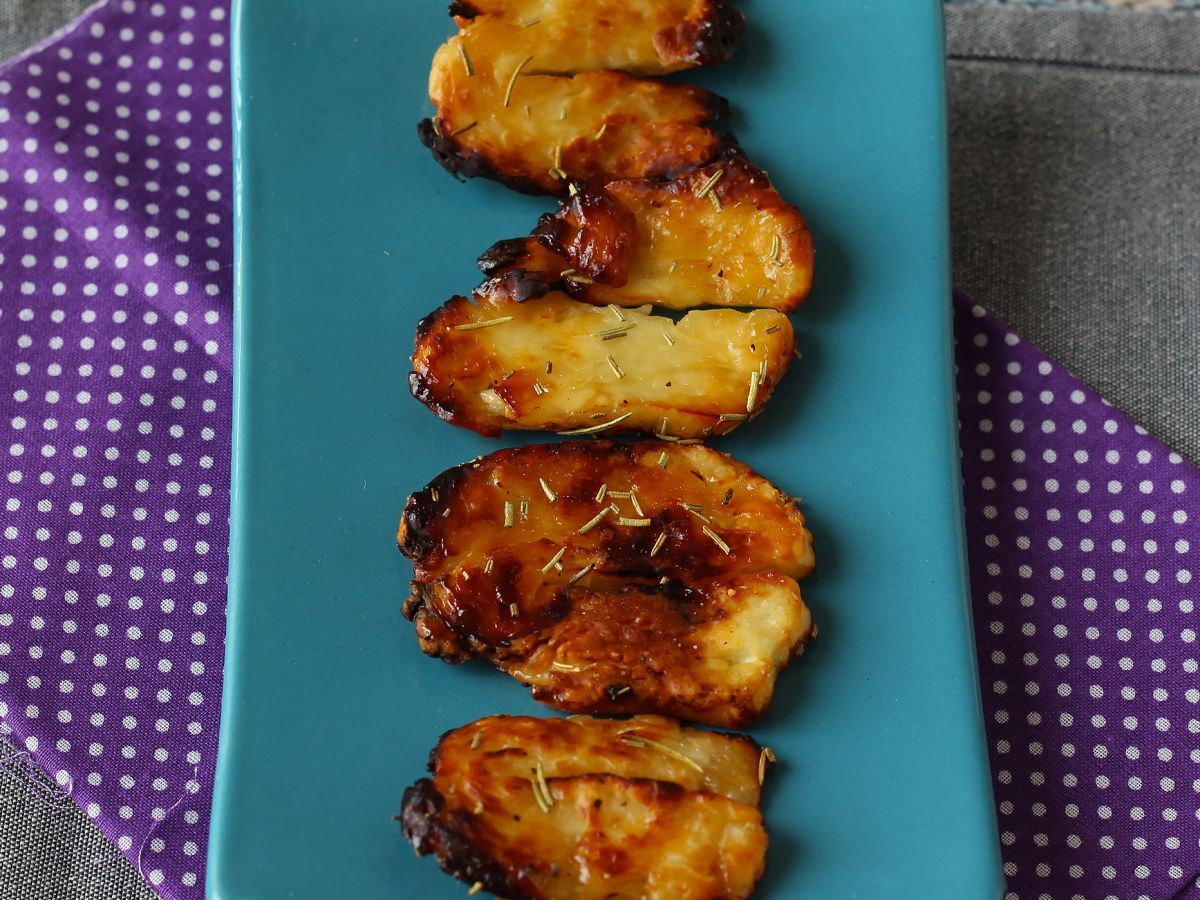 Halloumi med honung grillad i Air Fryer - foto 2