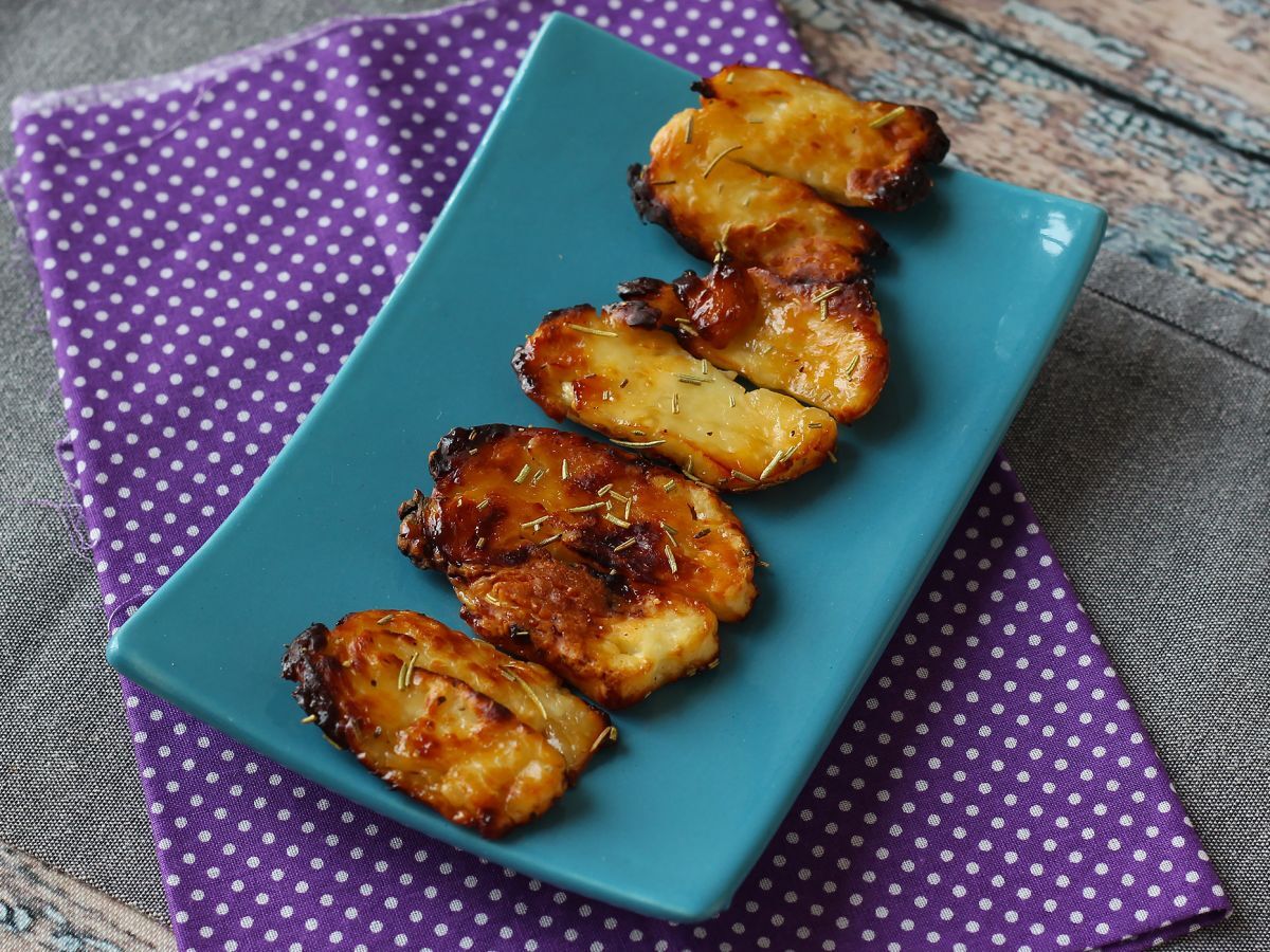 Halloumi med honung grillad i Air Fryer - foto 3