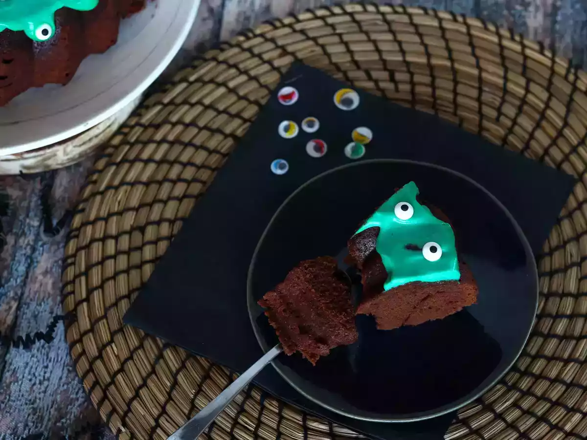 Halloween Bundt cake, den läckra chokladkakan som får det att vattnas i munnen - foto 4