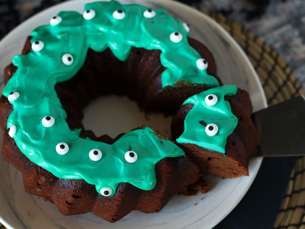 Halloween Bundt cake, den läckra chokladkakan som får det att vattnas i munnen - foto 5