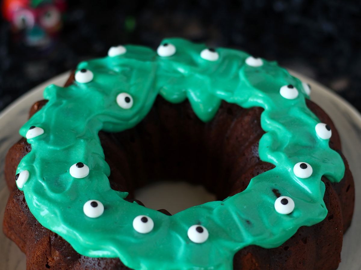 Halloween Bundt cake, den läckra chokladkakan som får det att vattnas i munnen - foto 7