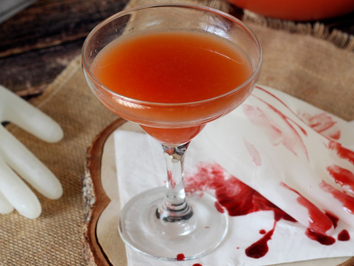Halloween-cocktail med handformad isbit - enkel tutorial! - foto 2