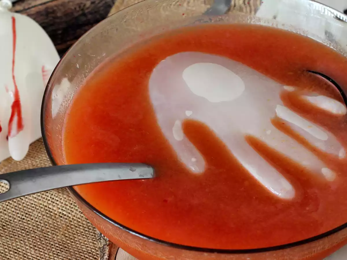 Halloween-cocktail med handformad isbit - enkel tutorial! - foto 5