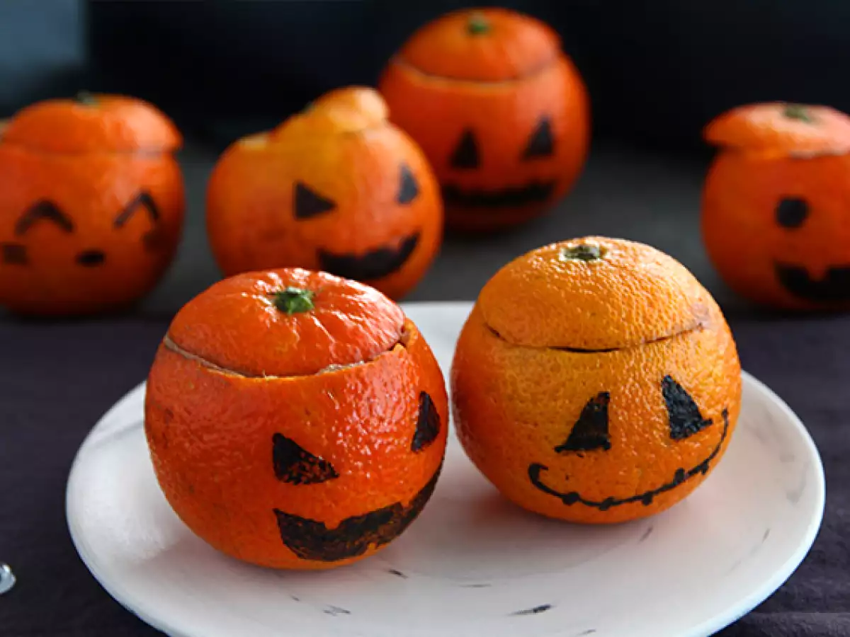 Halloween-klementiner och chokladmousse - foto 2