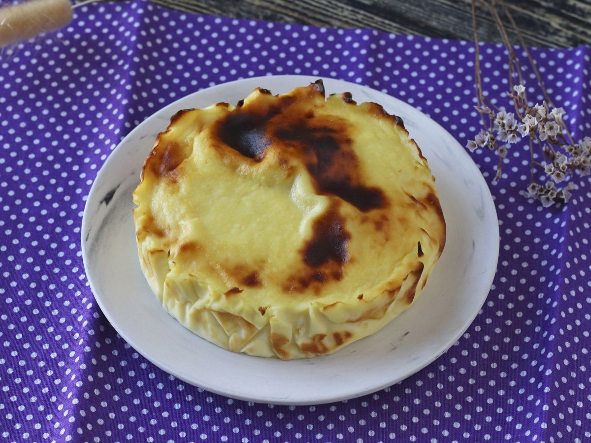 Hälsosam cheesecake i en luftfryser - foto 5