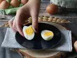 Hårdkokta ägg i airfryer, foto 2