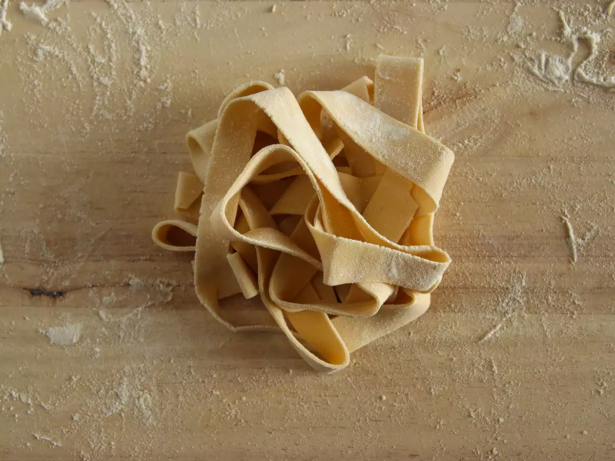 Hemgjord pappardelle – recept steg för steg - foto 6