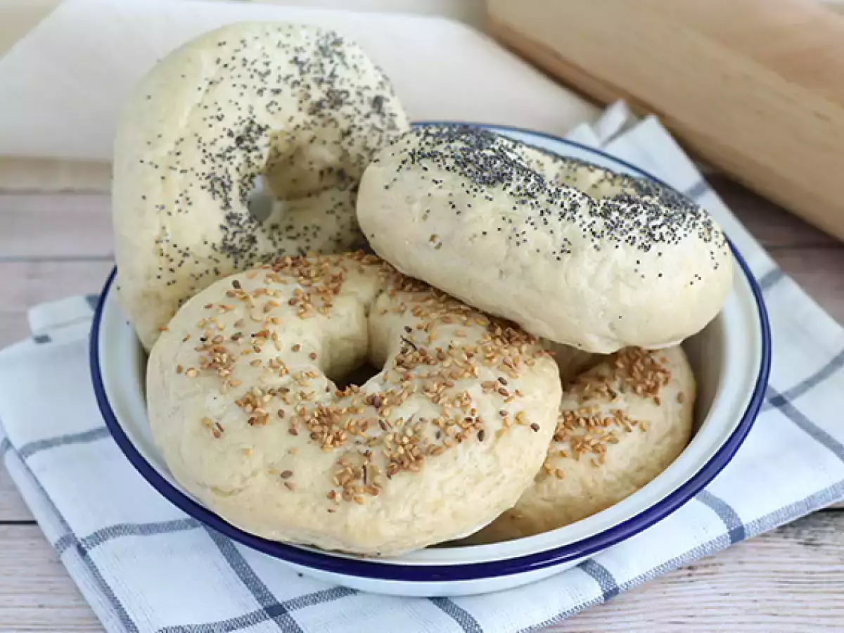 Hemgjorda bagels