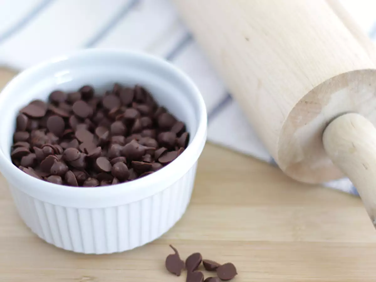 Hemgjorda chokladknappar
