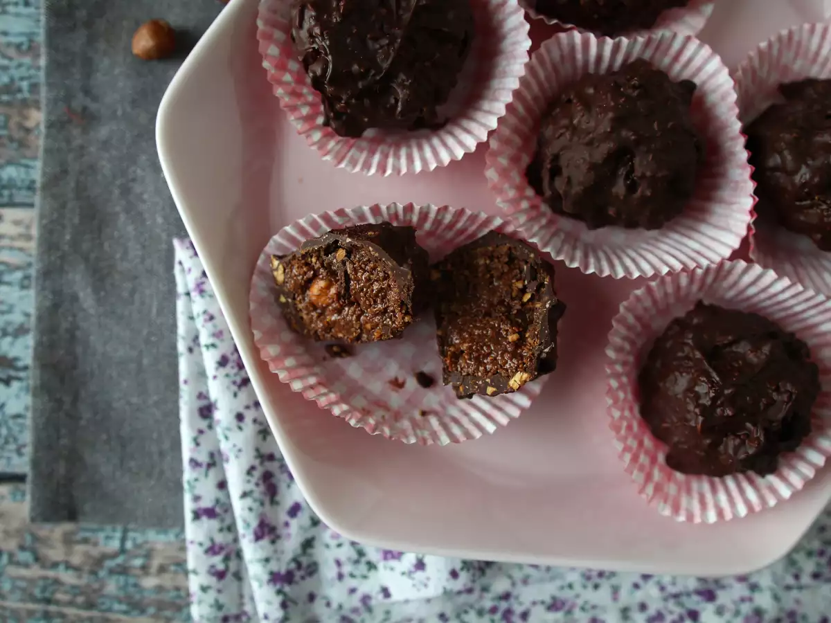 Hemgjorda Ferrero-inspirerade chokladpraliner - foto 2