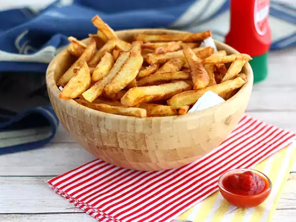 Recept Hemgjorda pommes frites