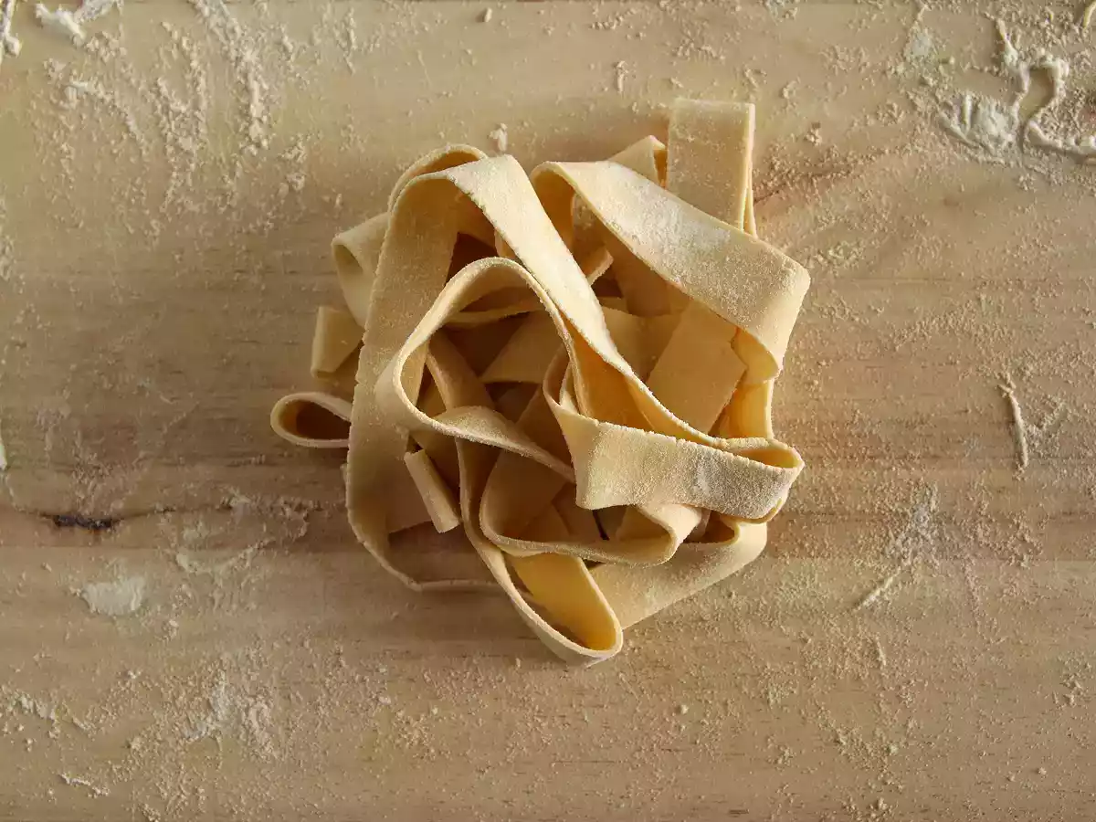 Hemlagad äggpappardelle: receptet förklaras steg för steg - foto 6