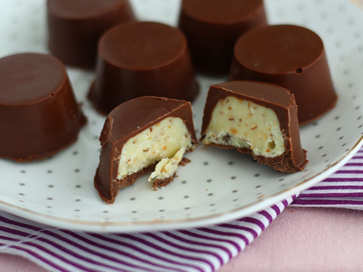 Hemlagad choklad som Kinder Schoko-Bons