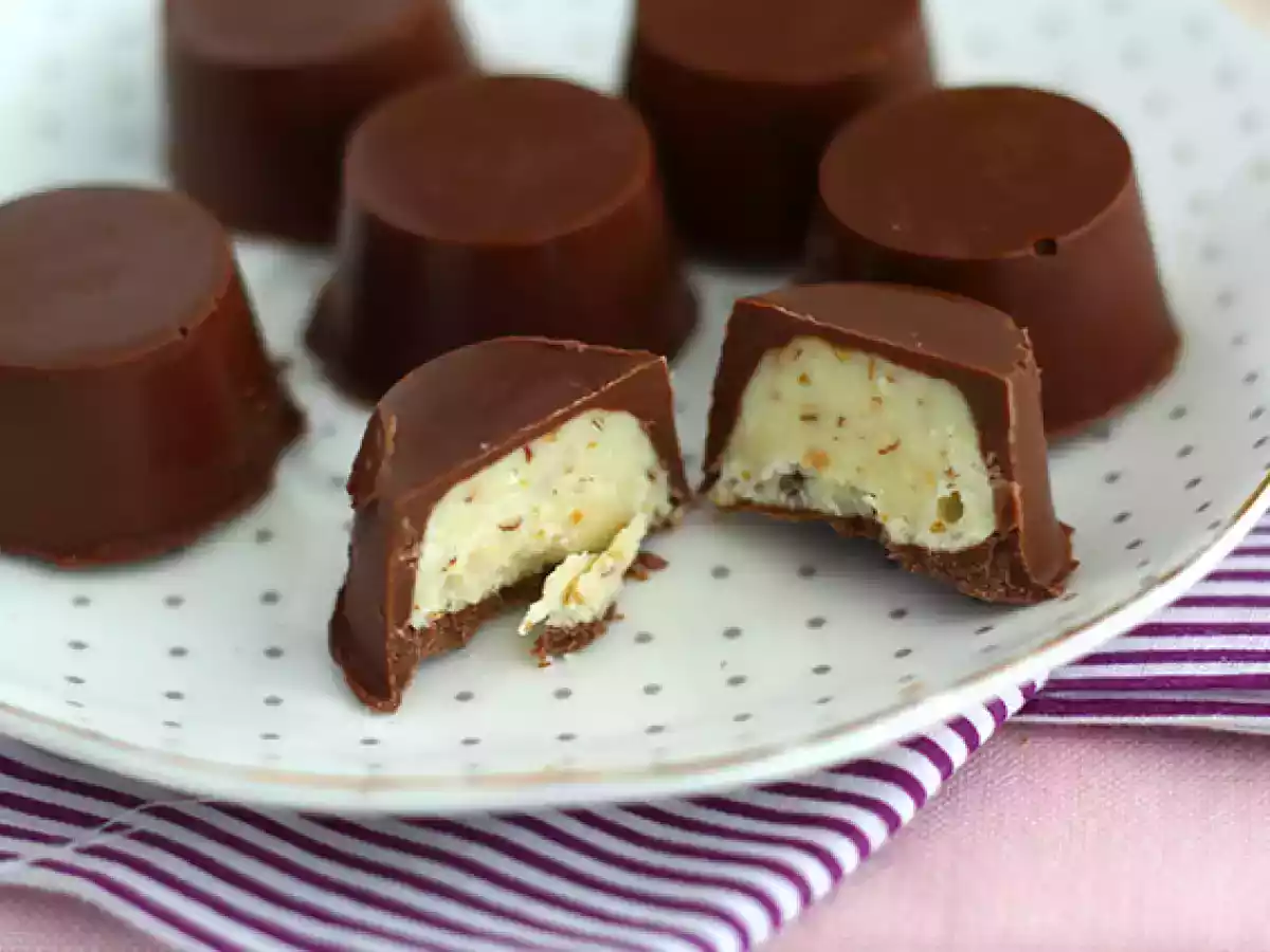 Hemlagad choklad som Kinder Schoko-Bons