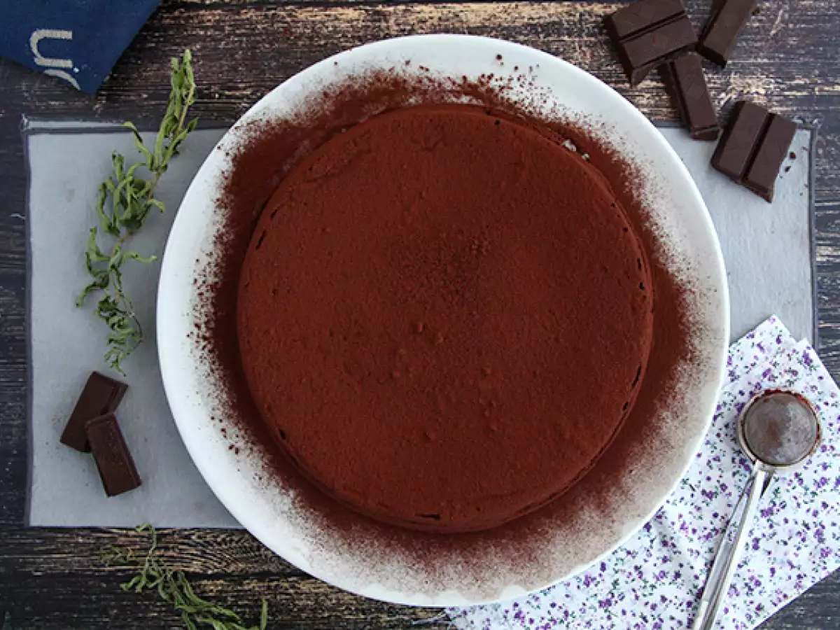 Hemlagad chokladmoussetårta - foto 2