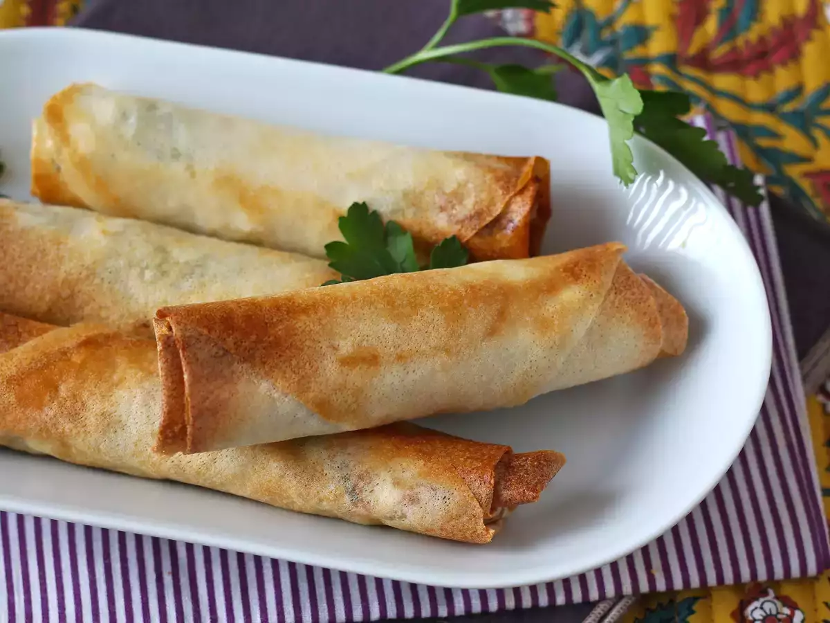 Hemlagad libanesisk rikakats - matlagning med luftfryser - foto 2