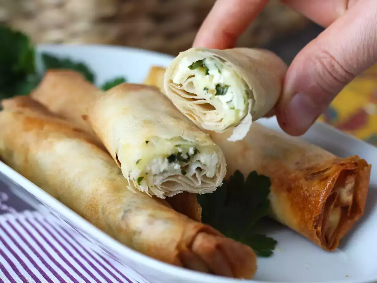 Hemlagad libanesisk rikakats - matlagning med luftfryser - foto 3