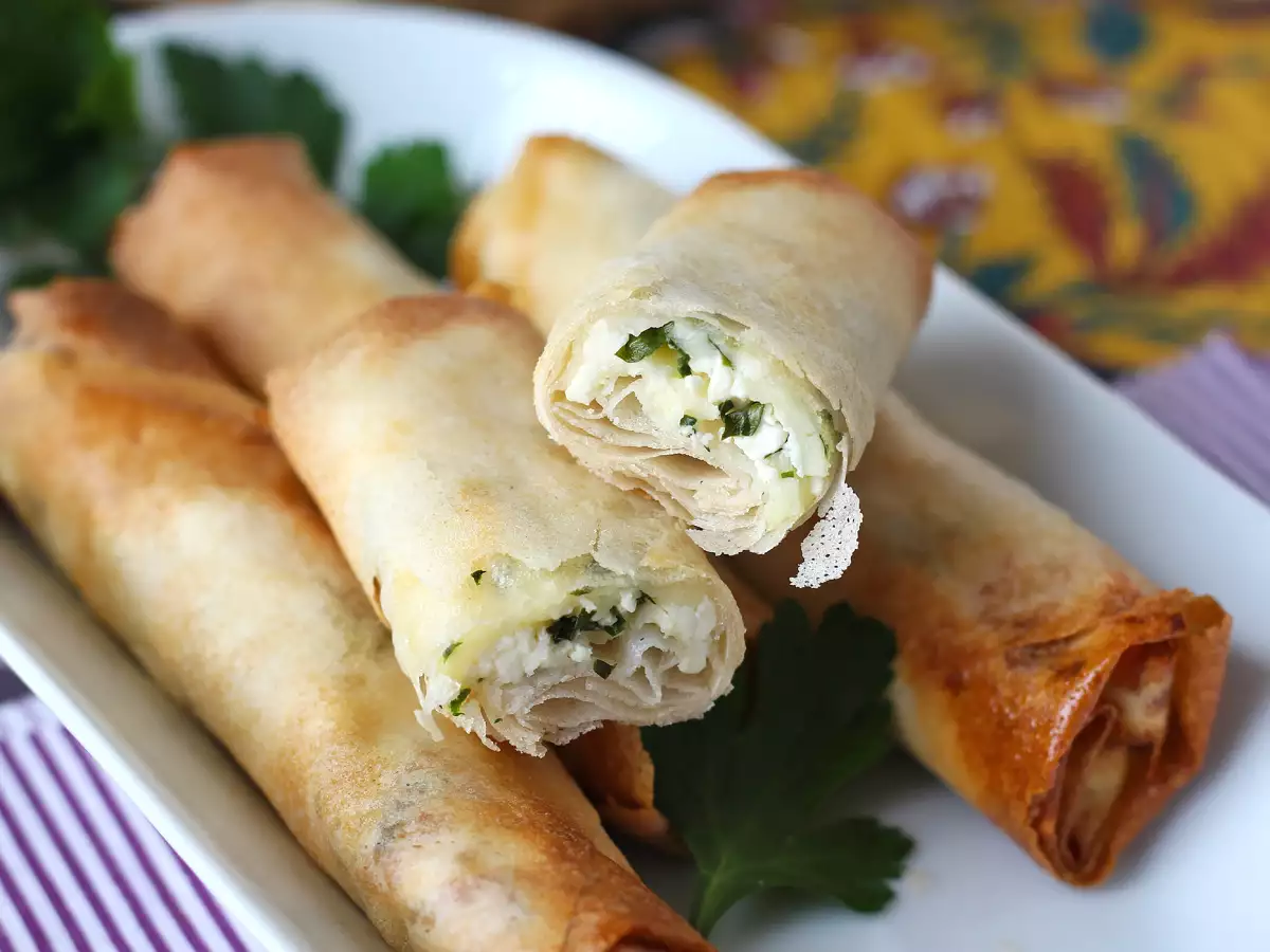 Hemlagad libanesisk rikakats - matlagning med luftfryser - foto 5