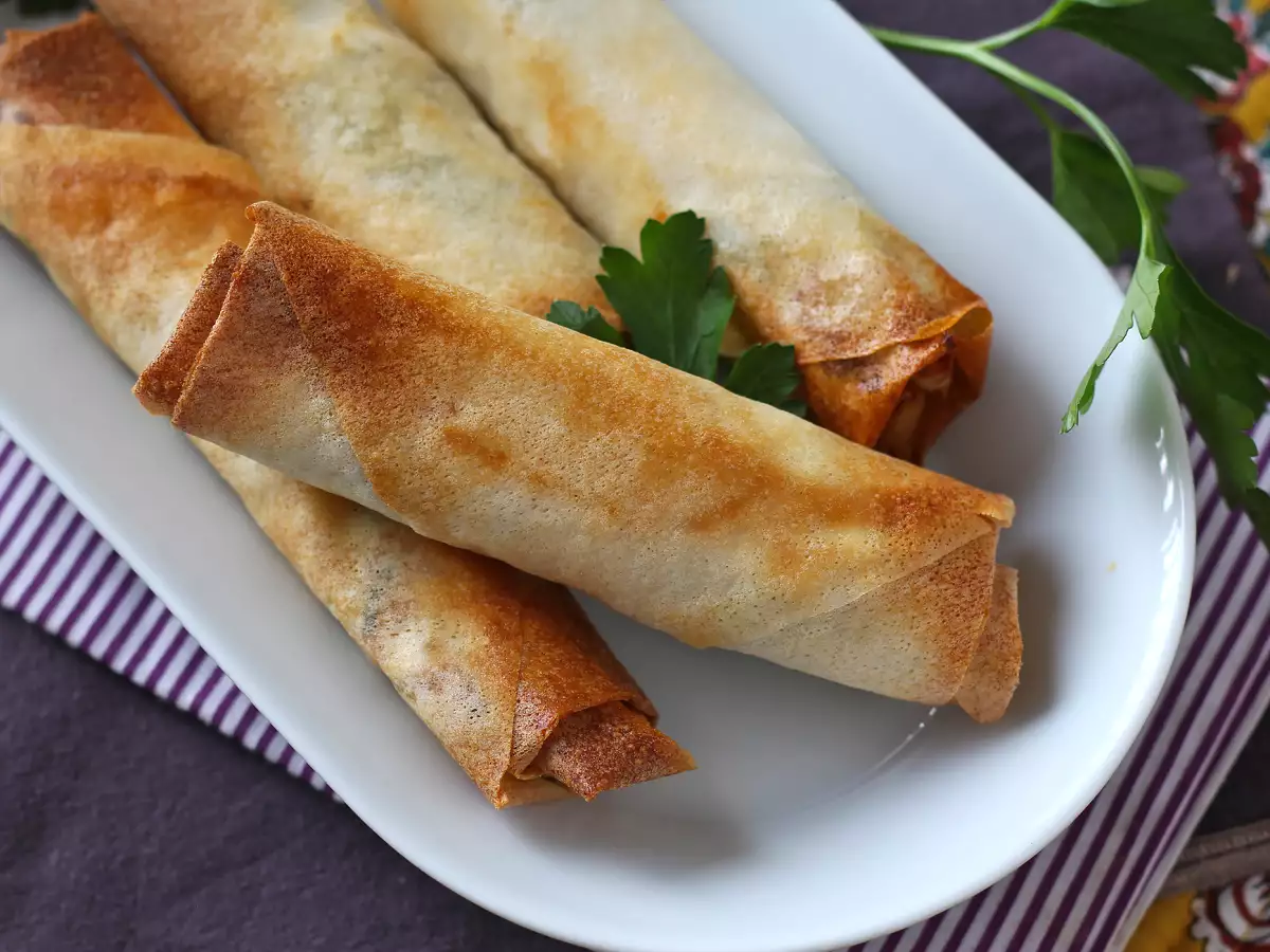 Hemlagad libanesisk rikakats - matlagning med luftfryser - foto 8