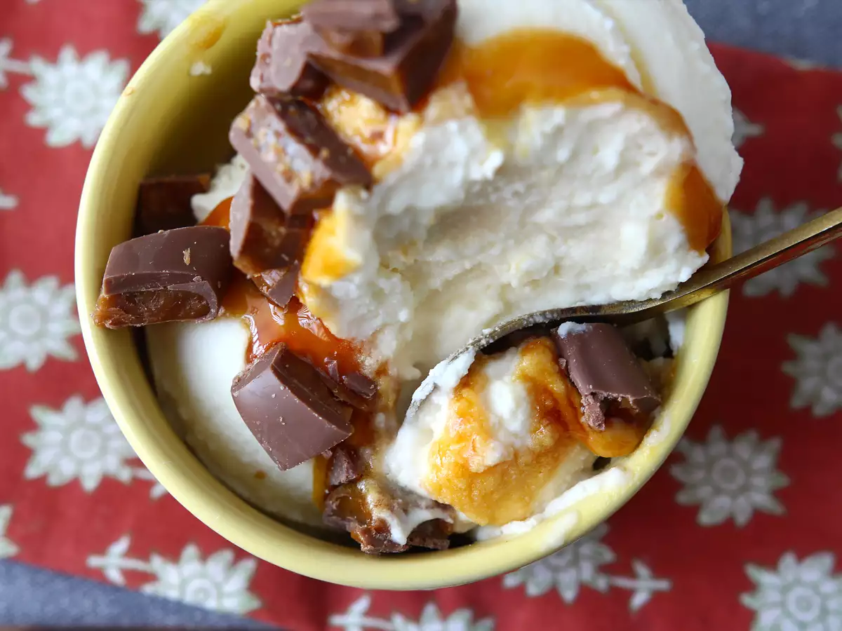 Hemlagad McFlurry med karamell och Daim med Ninja Creami - foto 6