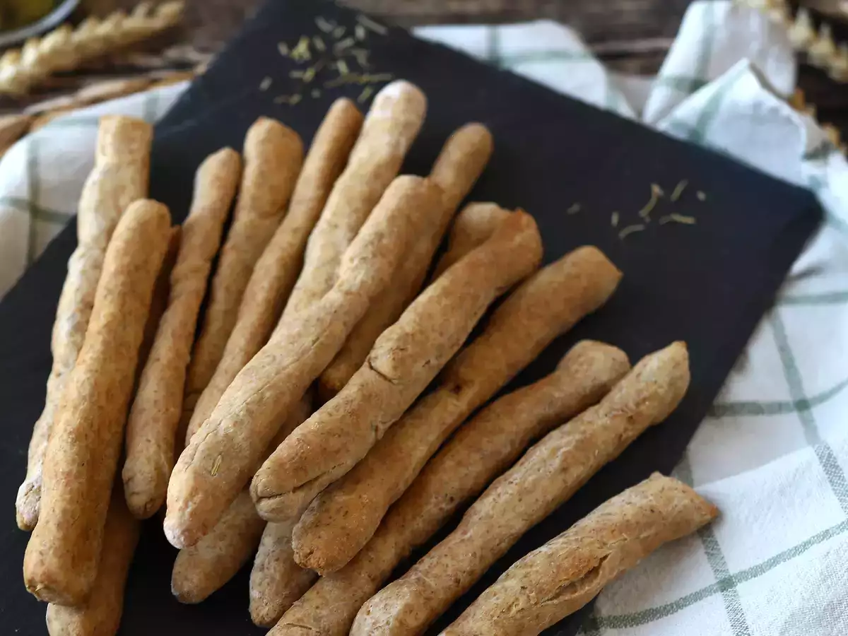 Hemlagad örtkryddad gressin: enkel att göra och super krispig! - foto 2