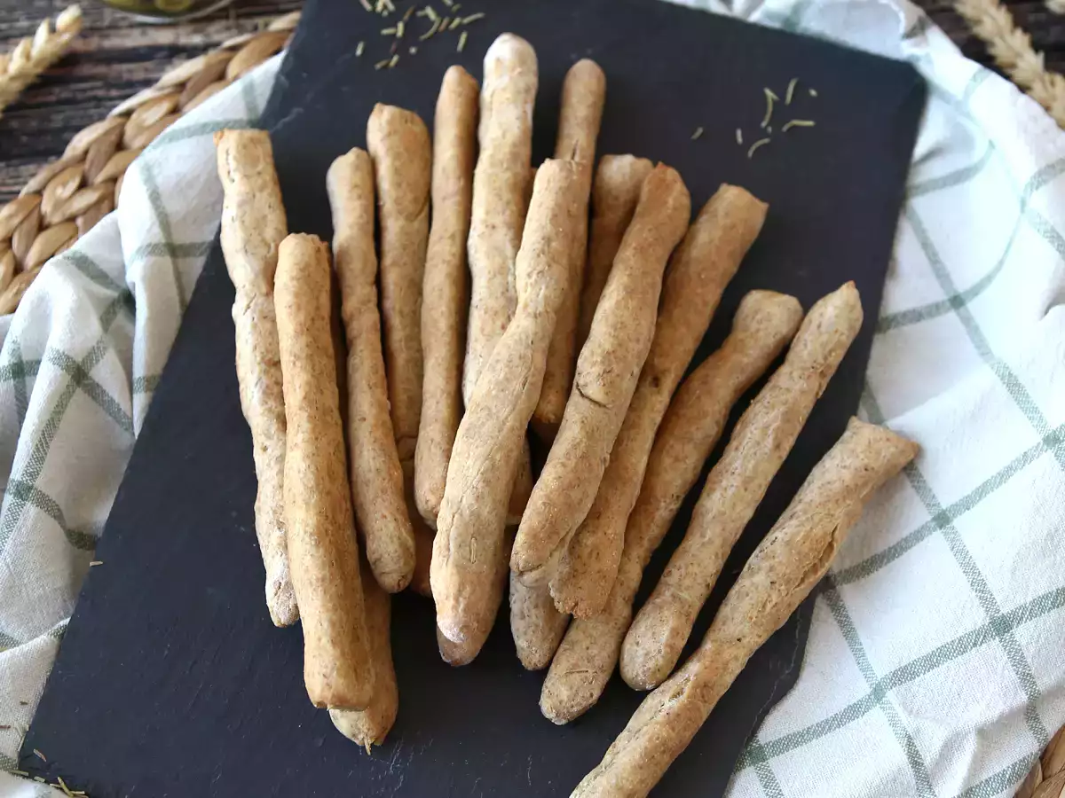 Hemlagad örtkryddad gressin: enkel att göra och super krispig! - foto 4