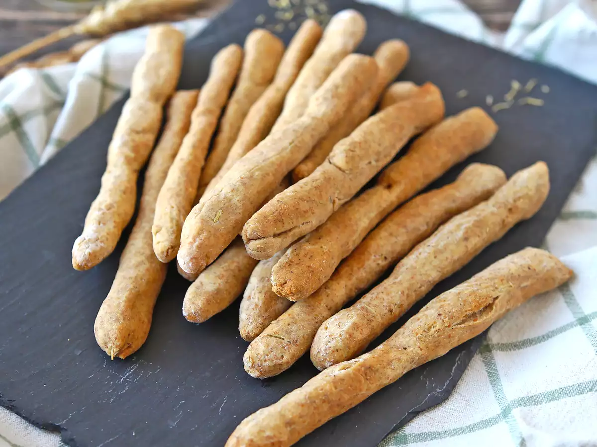 Hemlagad örtkryddad gressin: enkel att göra och super krispig! - foto 5