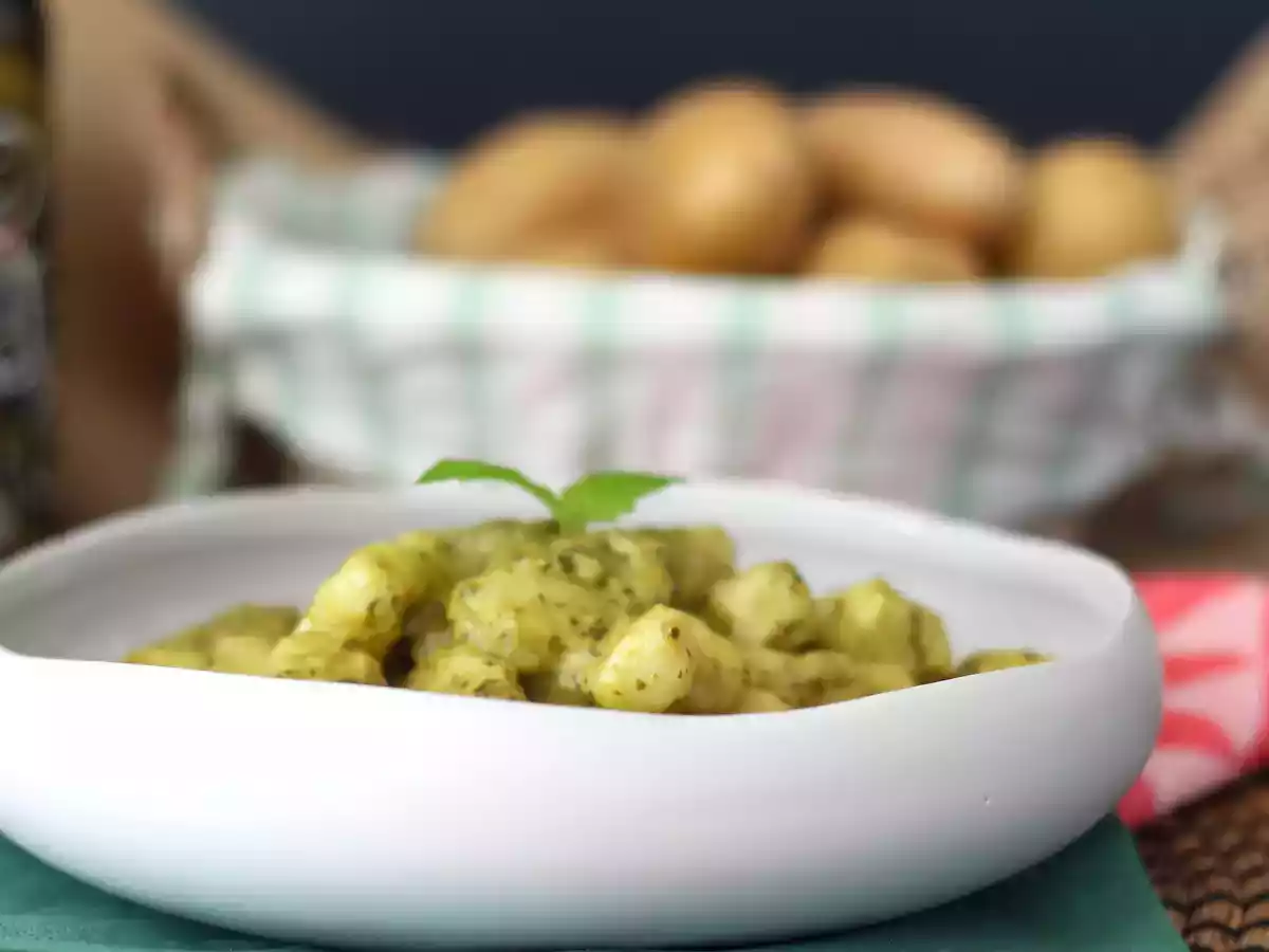 Hemlagad potatisgnocchi med pesto - foto 2
