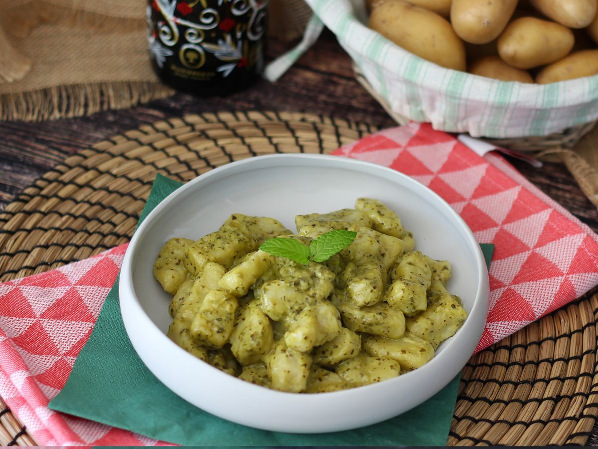 Hemlagad potatisgnocchi med pesto - foto 3