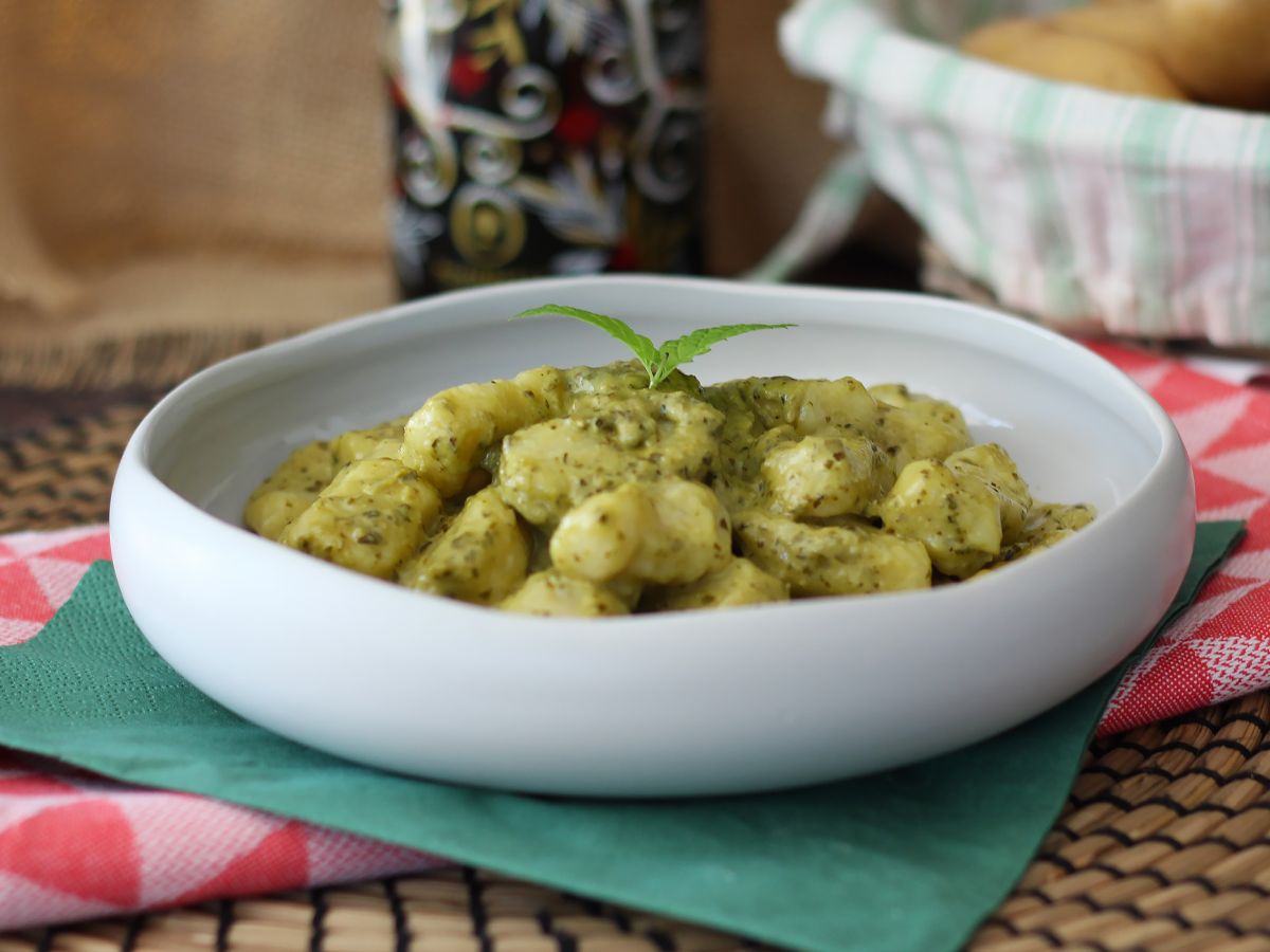 Hemlagad potatisgnocchi med pesto - foto 4