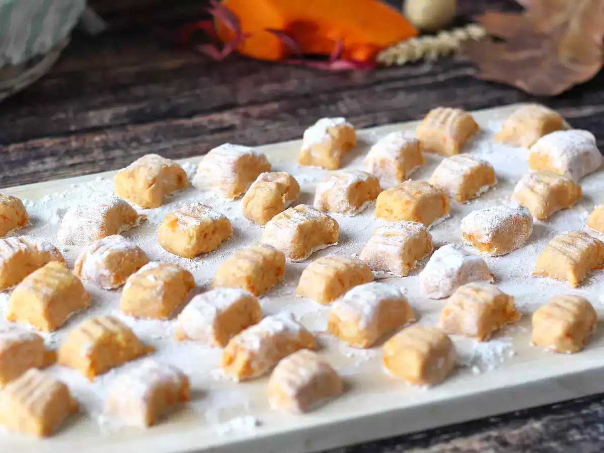 Hemlagad pumpa gnocchi: mjuk, delikat och perfekt för hösten! - foto 5