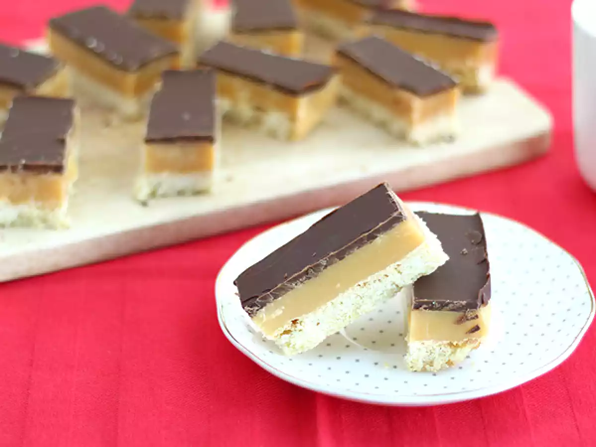 Hemlagad Twix eller Shortbread Millionaire - foto 2