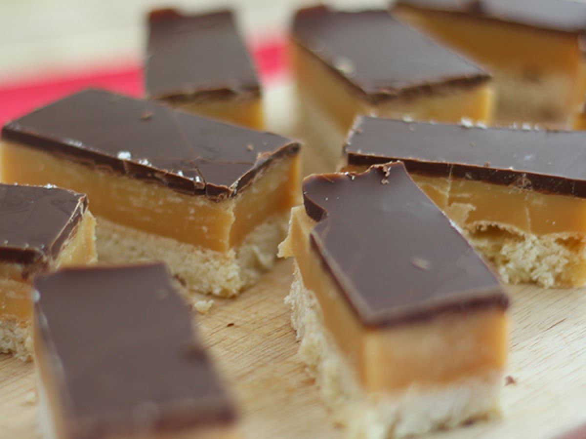 Hemlagad Twix eller Shortbread Millionaire - foto 3