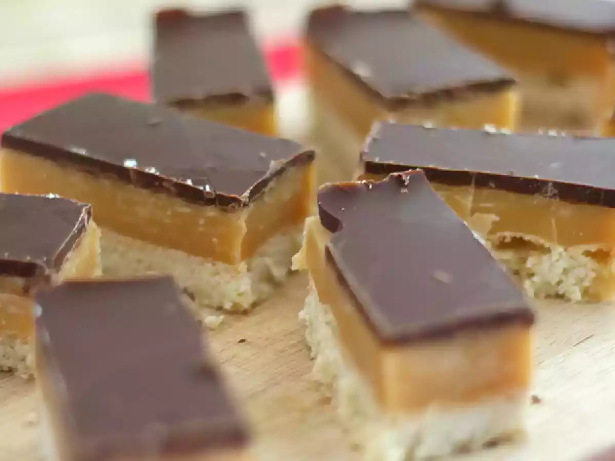 Hemlagad Twix eller Shortbread Millionaire - foto 3