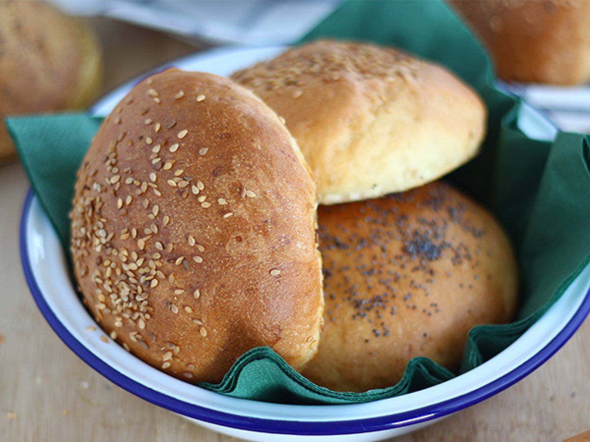 Hemlagade hamburgerbröd (buns) - foto 2