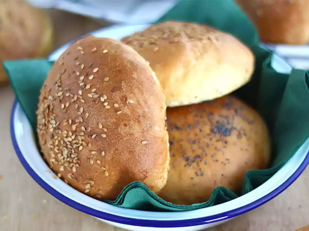 Hemlagade hamburgerbröd (buns) - foto 2