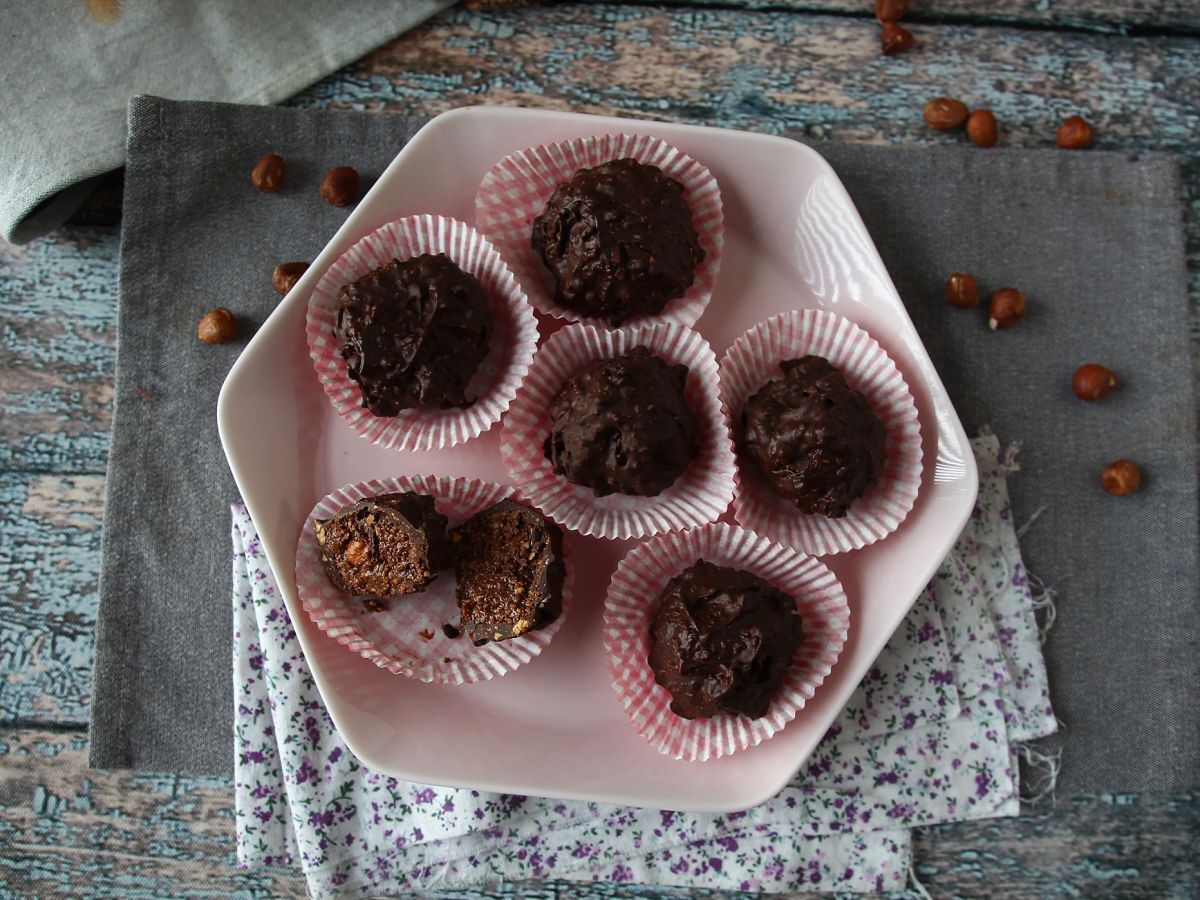 Hemmagjorda Ferrero-stil rochers - foto 6