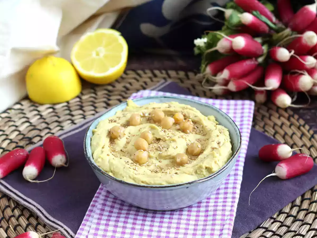 Hummus med konserverad citron för ännu mer delikata smaker - foto 3