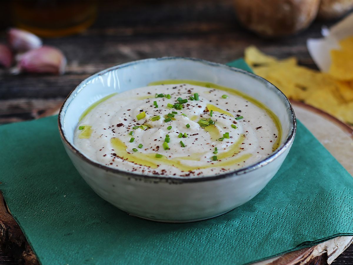 Hummus med vita bönor och kokosmjölk - foto 2