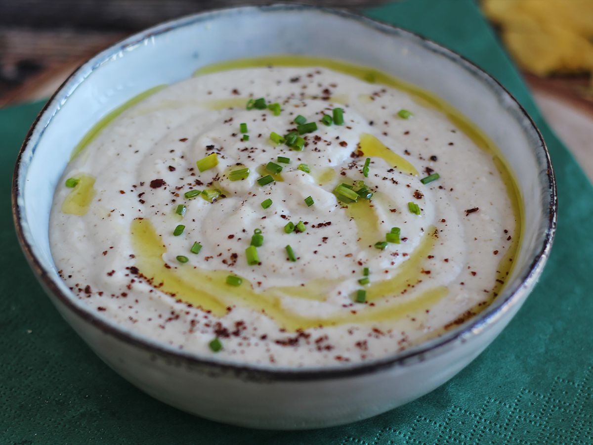 Hummus med vita bönor och kokosmjölk - foto 5