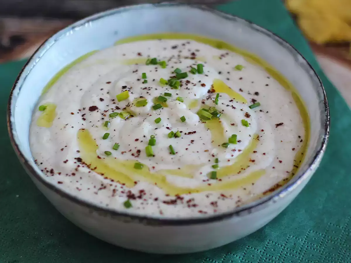 Hummus på vita bönor och kokosmjölk - foto 5