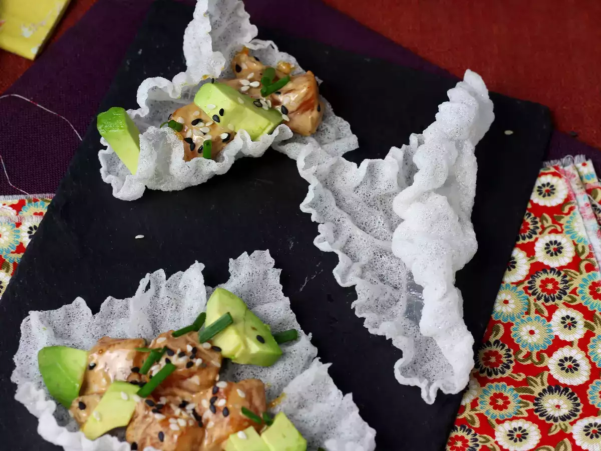 Hur gör jag chips med rispapper? - foto 2