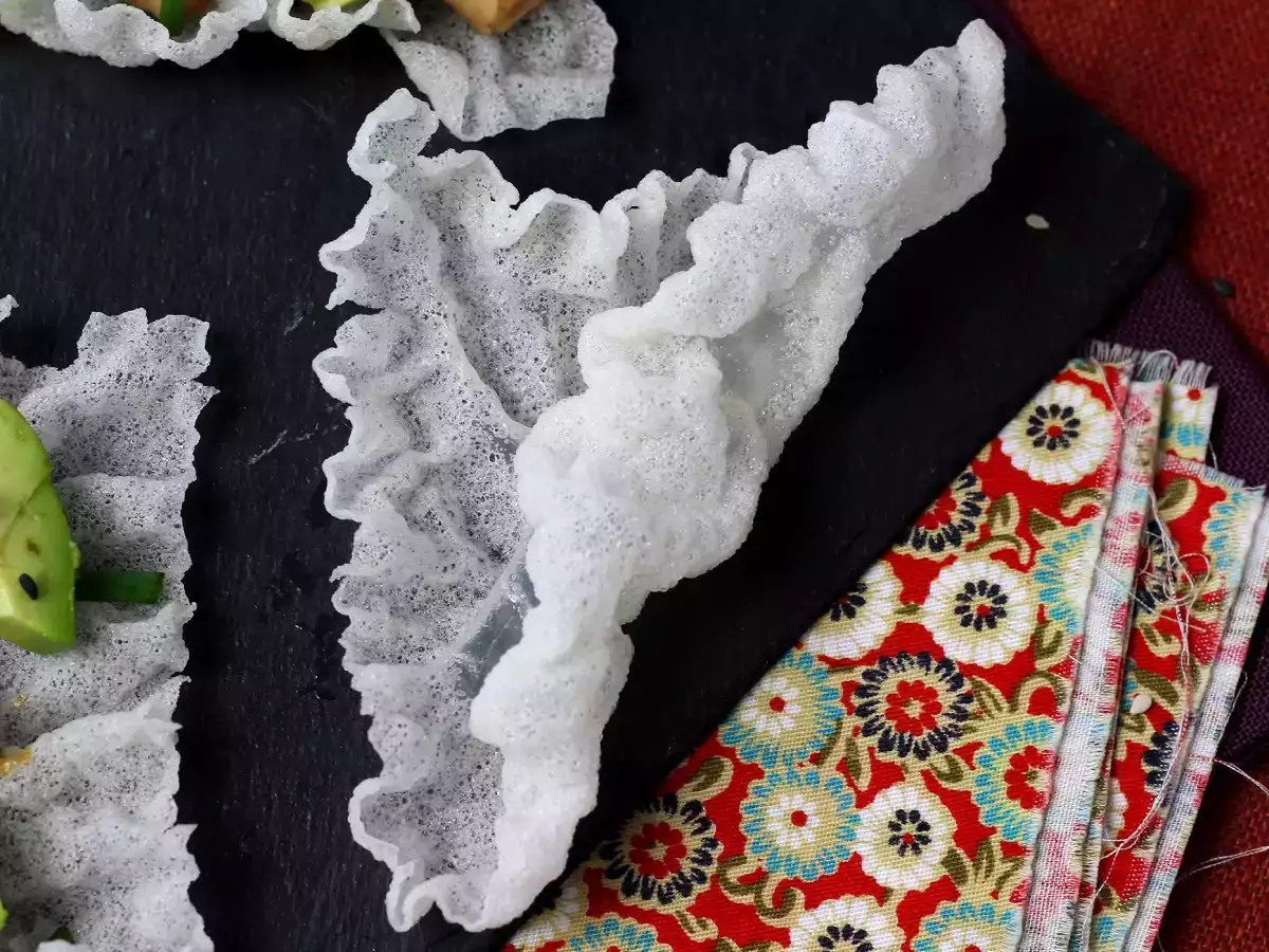 Hur gör jag chips med rispapper? - foto 3