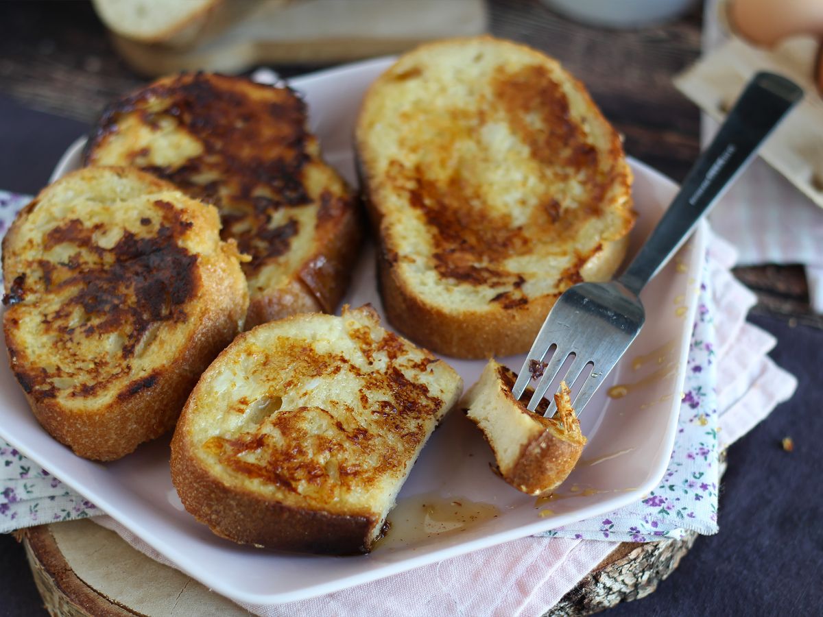 Hur gör jag fransk toast?