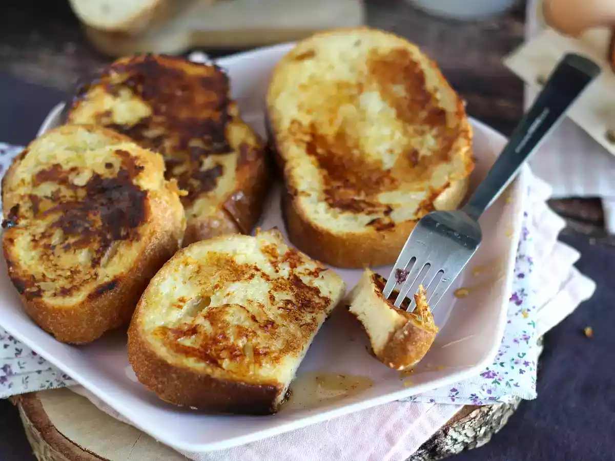 Hur gör jag fransk toast?