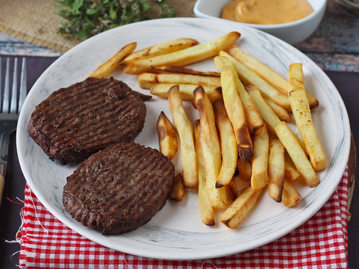 Hur lagar du en malet biff i Air Fryer?