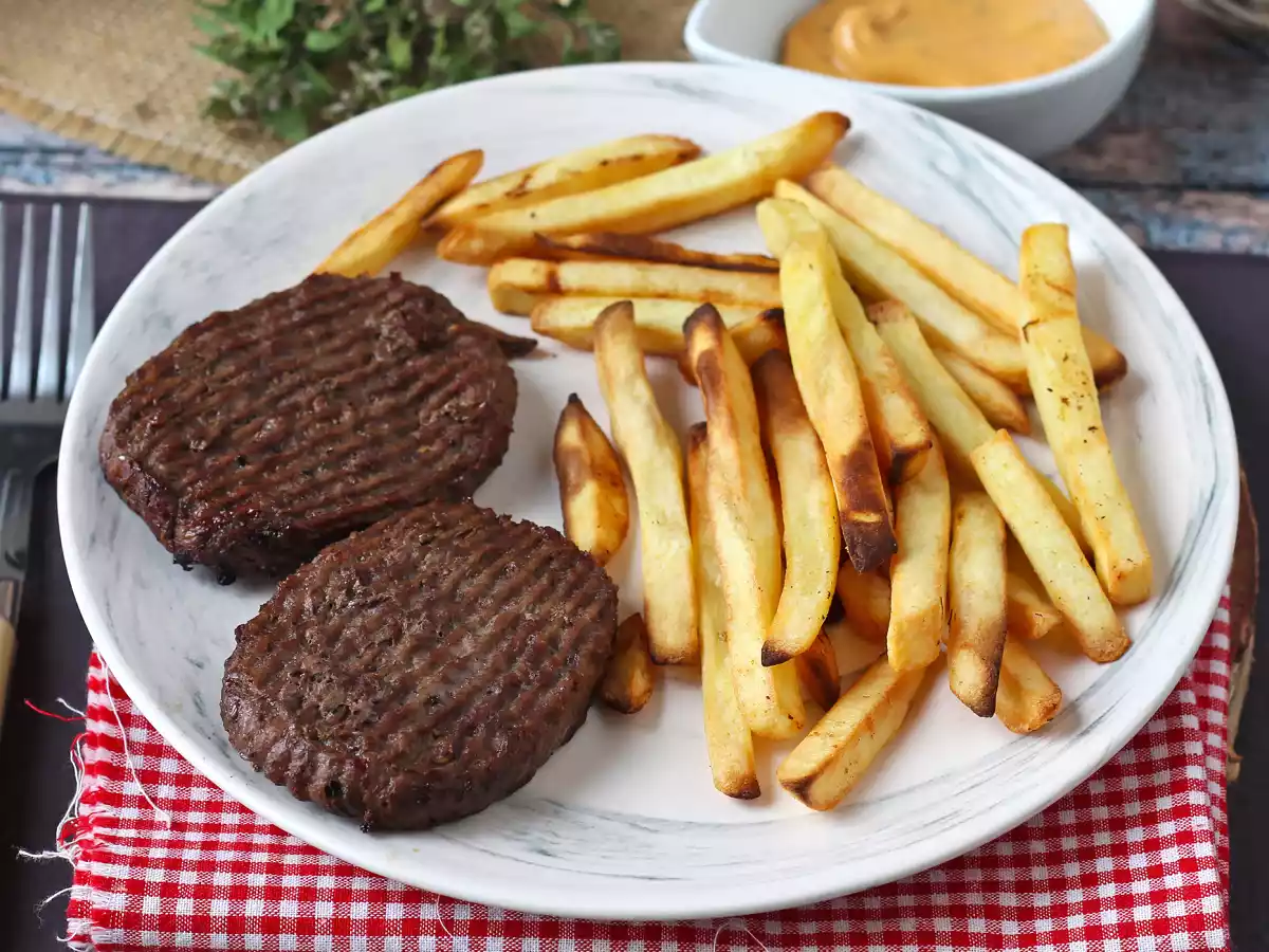 Hur lagar du en malet biff i Air Fryer?