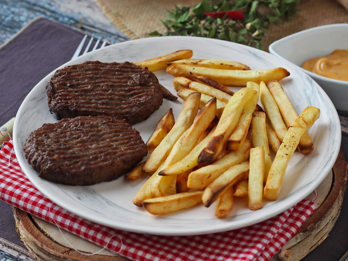 Hur lagar du en malet biff i Air Fryer? - foto 3