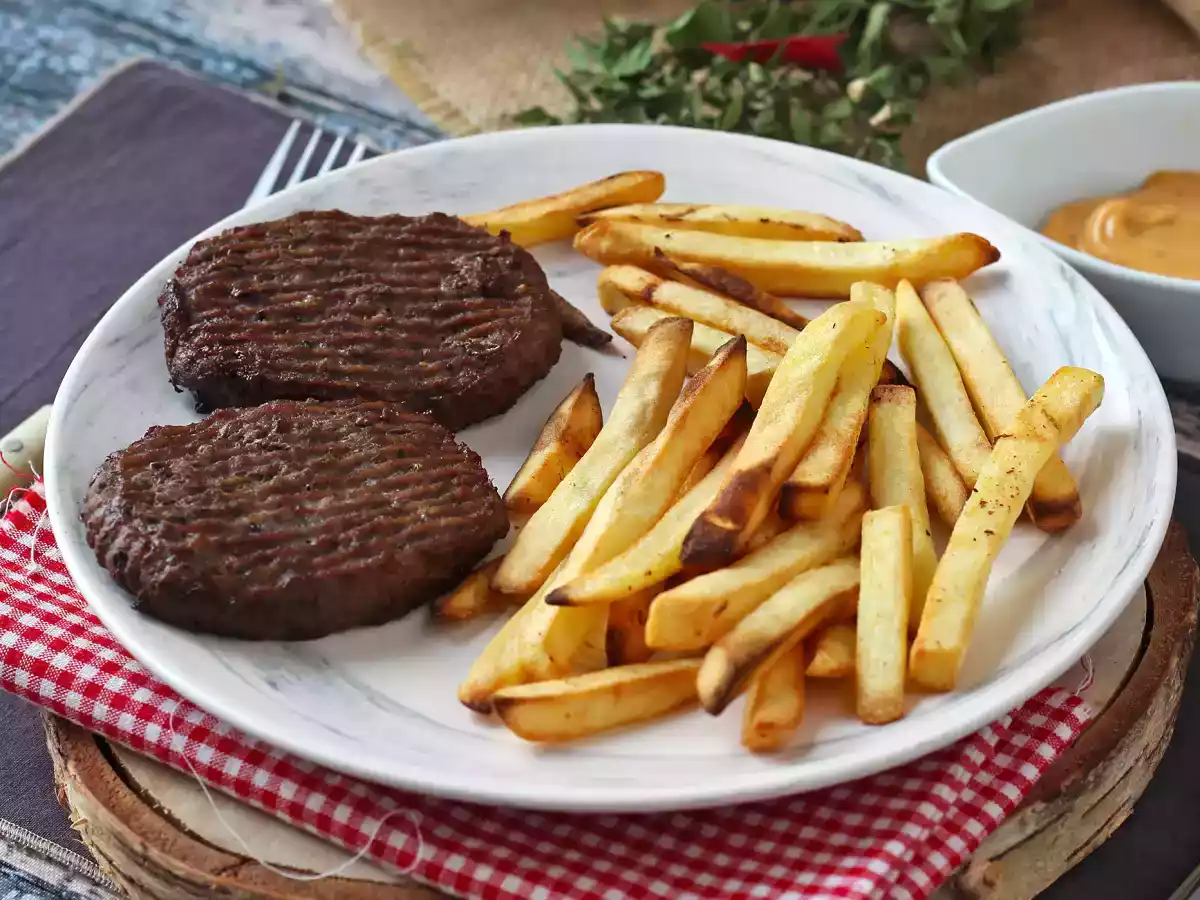 Hur lagar du en malet biff i Air Fryer? - foto 3